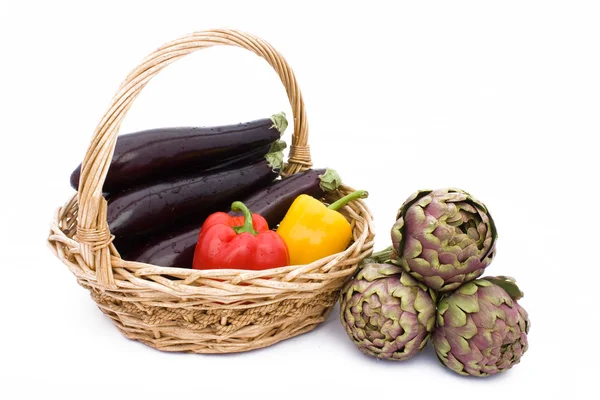Інгредієнти для вегетаріанської кухні — стокове фото
