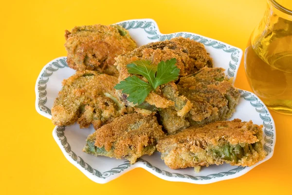 stock image Italian Recipes - Fried Artichokes