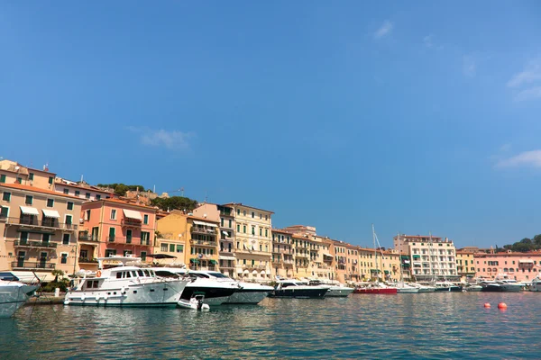 Puerto de Portoferraio, Isla de Elba, Italia —  Fotos de Stock