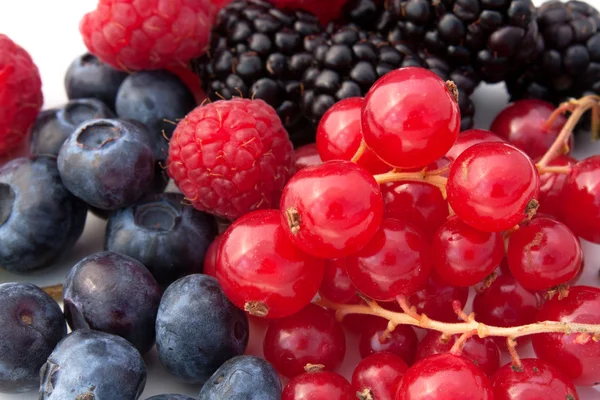 Rode zacht fruit - closeup — Stockfoto