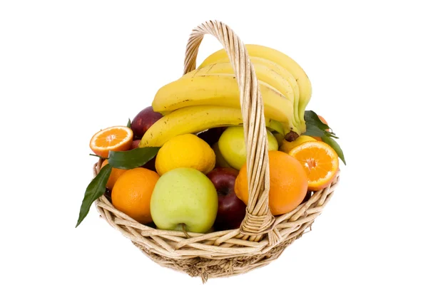 Cesta con frutas —  Fotos de Stock