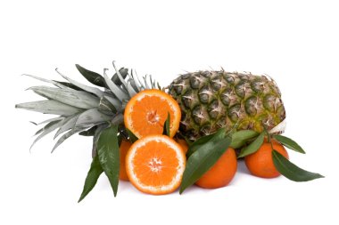 ananas ve mandalina