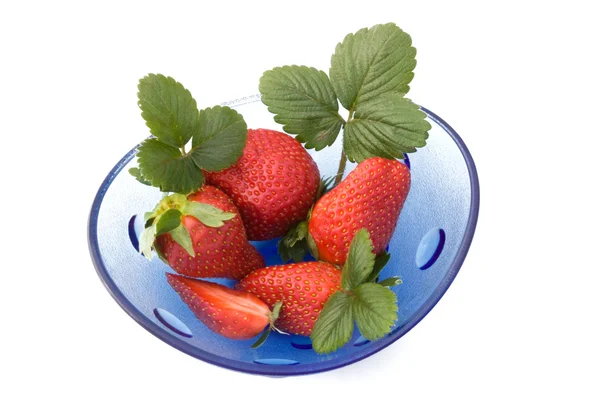 Bowl With Strawberries — Stock Photo, Image
