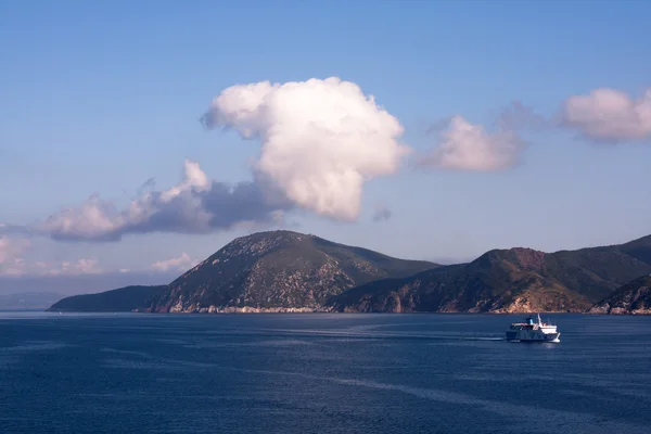 Спокійне море, гостя, острова Ельба — стокове фото