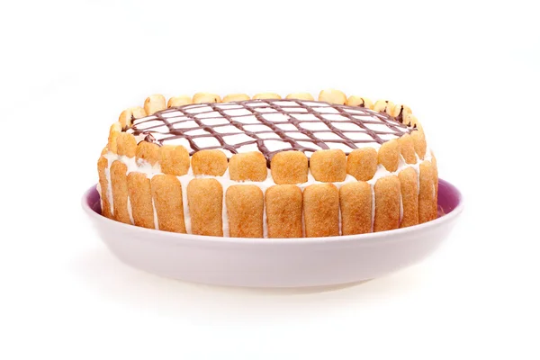 Gâteau isolé — Photo