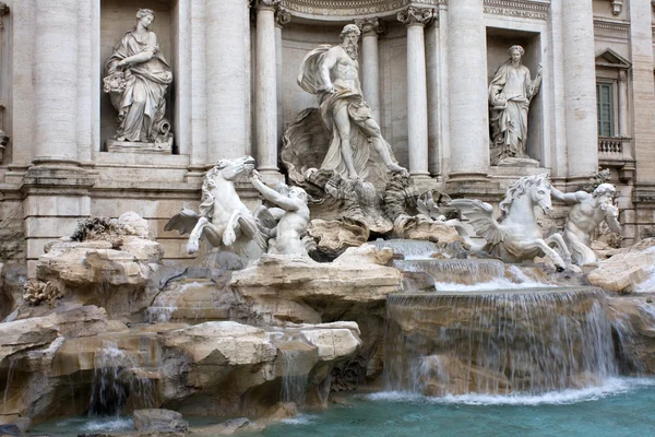 View Of Trevi Fountain — Stock Photo, Image