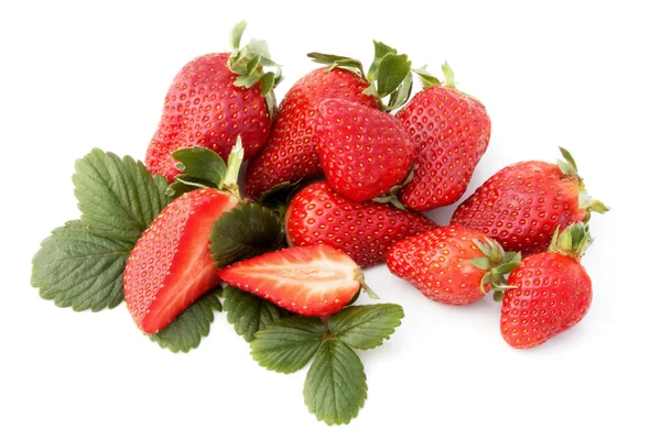 Strawberries Isolated — Stock Photo, Image