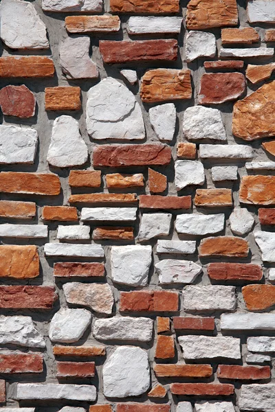 stock image Colorful stone wall