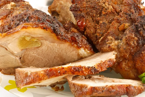 Kaltgekochtes Schweinefleisch — Stockfoto