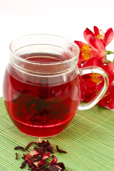 Herbata hibiskus — Zdjęcie stockowe
