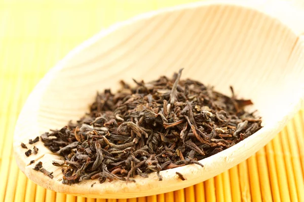 Black tea flavored — Stock Photo, Image