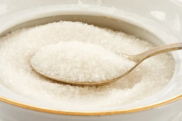 Azúcar granulado — Foto de Stock
