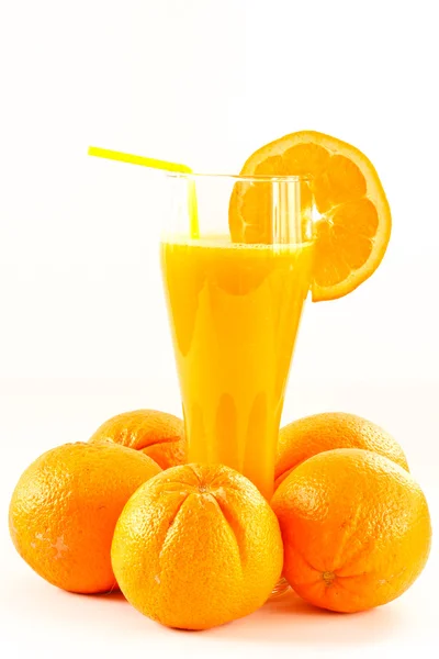 Fersk appelsinjuice – stockfoto