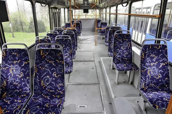 stock image Bus interior