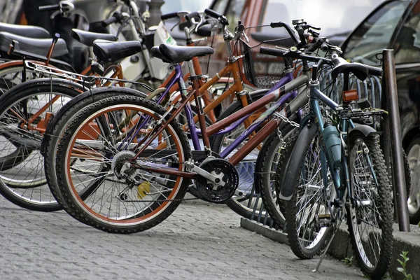 Biciclette — Foto Stock