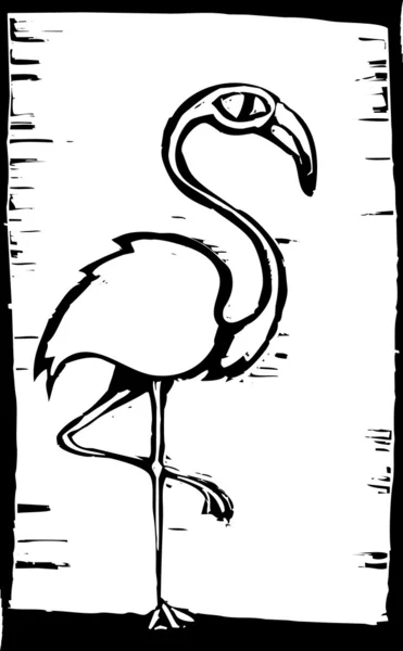 Flamingo — Vector de stock