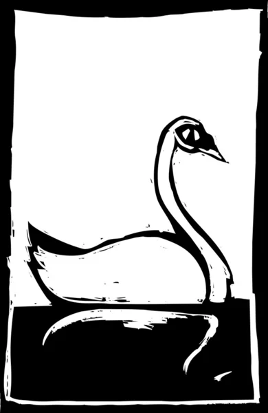 Swan — Stock Vector