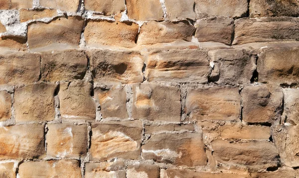Vieux mur de briques - arrière-plan naturel ancien — Photo