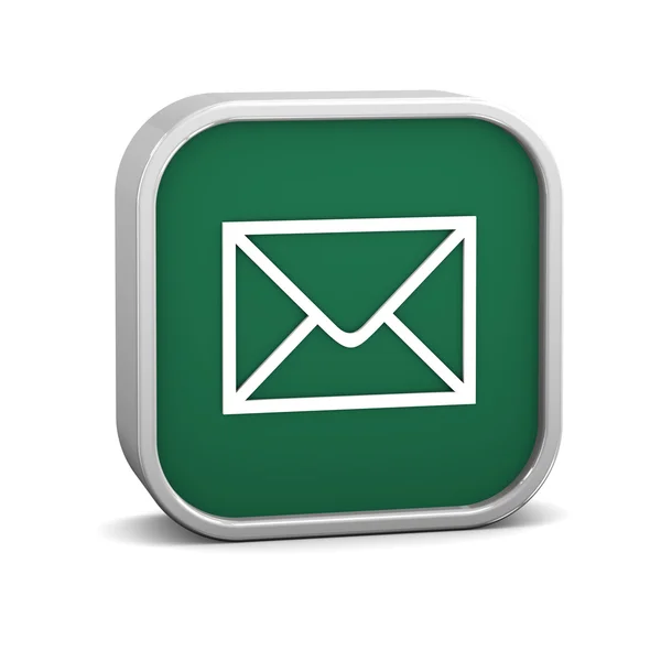 Green Mail Sign — Stock Photo, Image
