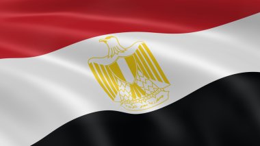 Egyptian Flag clipart