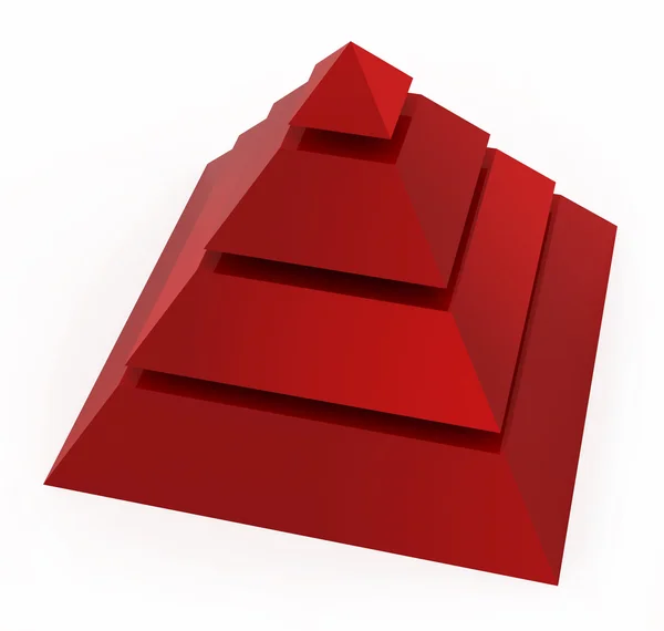 stock image Business pyramid