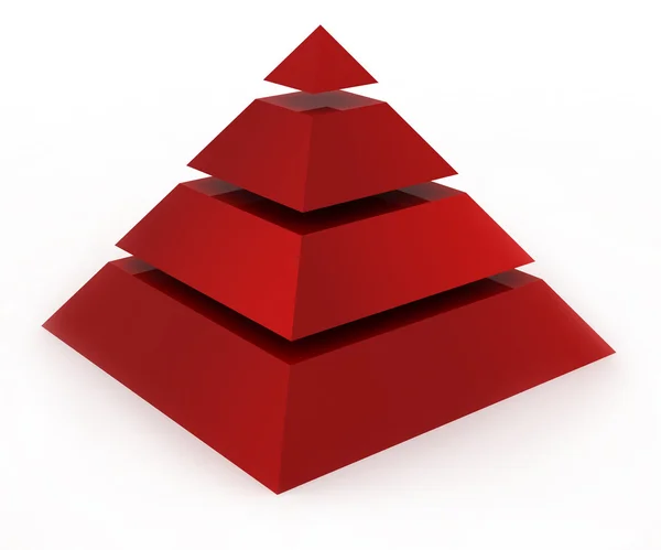 Business Pyramid — Stockfoto