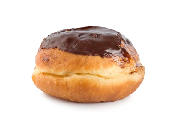 Donut com chocolate — Fotografia de Stock