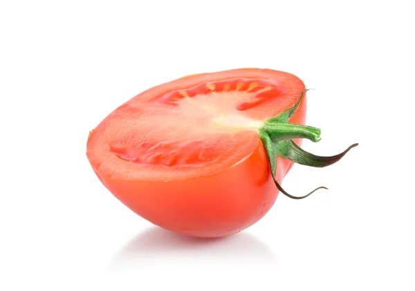 En röd tomat — Stockfoto
