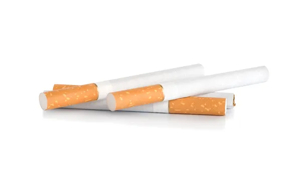 Czterech papierosów (ścieżka) — Zdjęcie stockowe