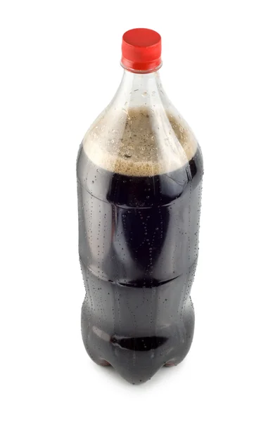 ソーダのボトル隔離(パス ) — ストック写真