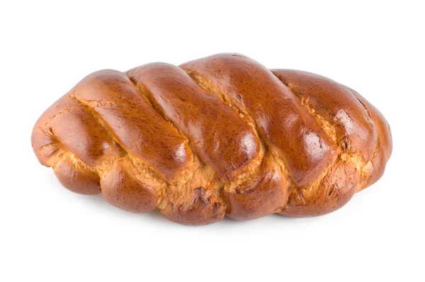 Pane dolce isolato su bianco — Foto Stock
