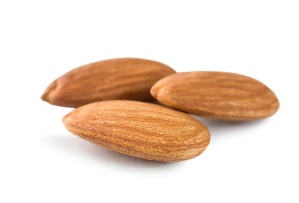Three almond — Stock Photo, Image