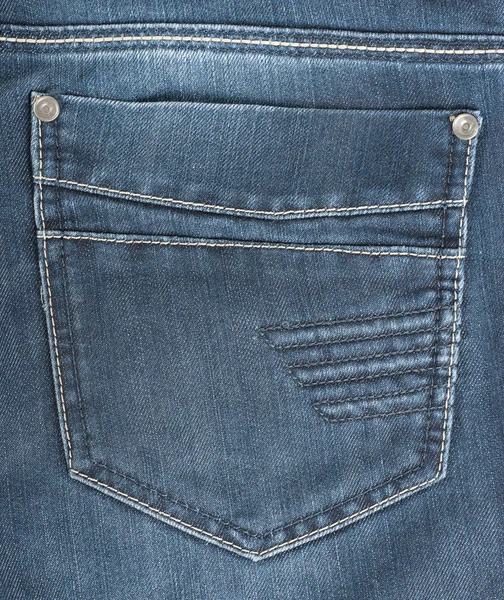 Кишені джинсів — стокове фото
