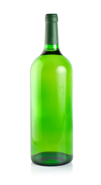 Bottiglia di vino bianco — Foto Stock