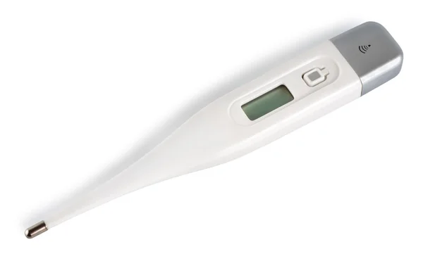 Digital termometer (väg) — Stockfoto