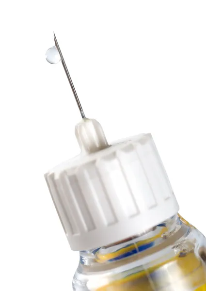 Inyección de insulina pluma —  Fotos de Stock