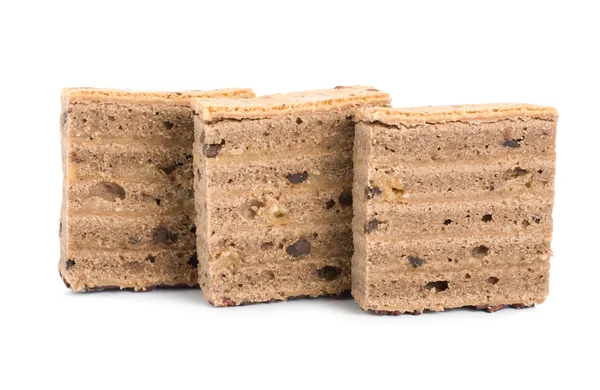 Three cookies isolated — Stock Photo, Image