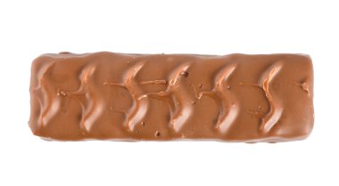 Chocolate bar isolated on a white background clipart