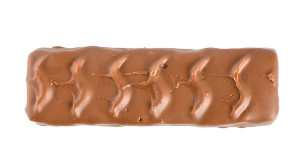 Schokoladenriegel Isoliert Auf Weißem Hintergrund — Stockfoto