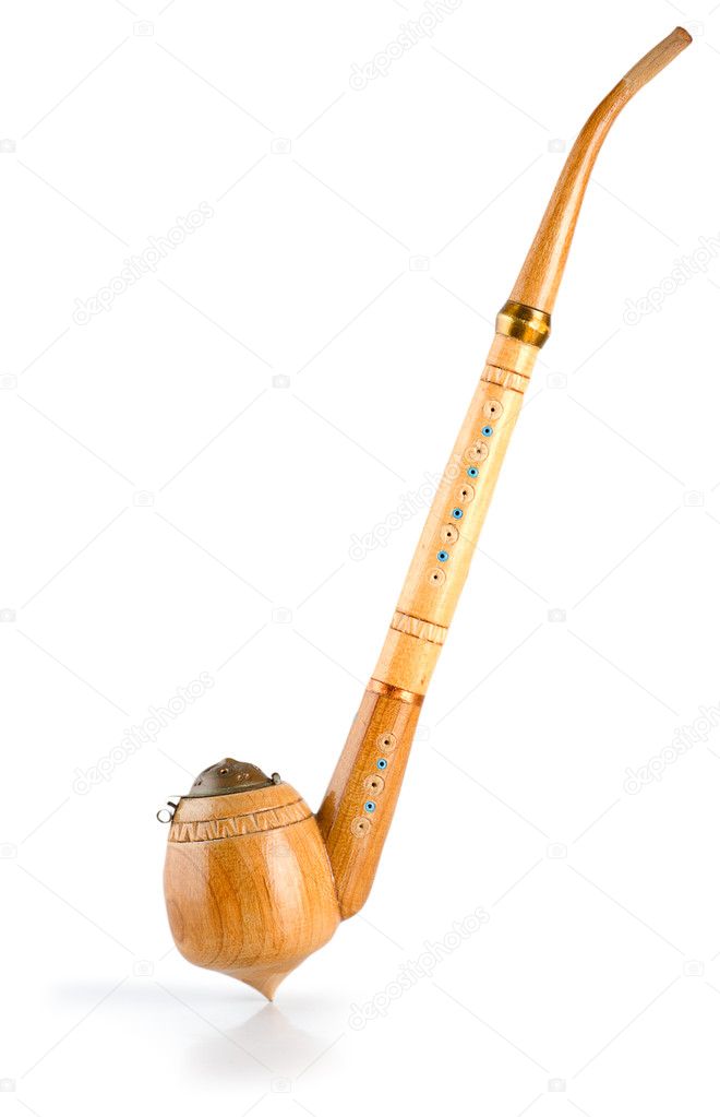 Smoking pipe isolated
