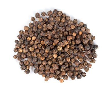 Black peppercorns clipart