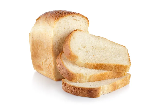 Čerstvý bílý chléb — Stock fotografie