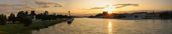 stock image Danube River in Bratislava