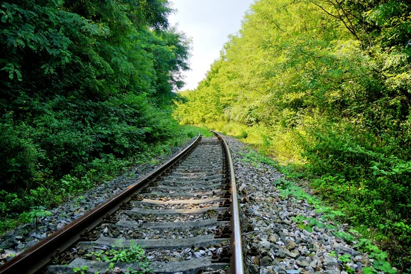 Oude spoorweg — Stockfoto