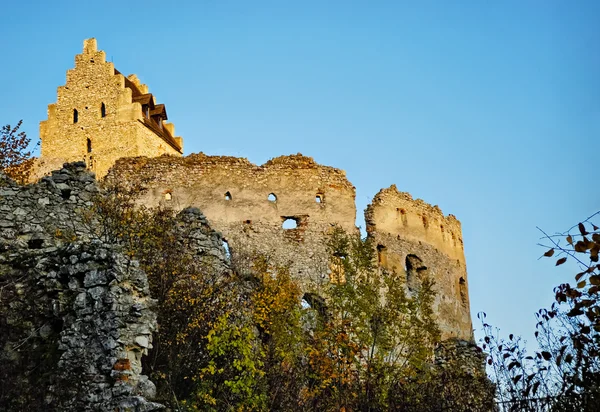 Ruiner Med Resterna Slottet Castle — Stockfoto
