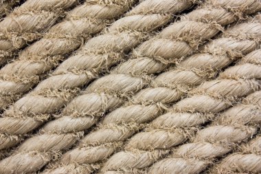 Texture of the ropes