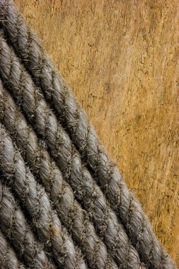 Texture of the ropes