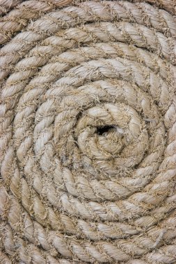 Texture of the ropes