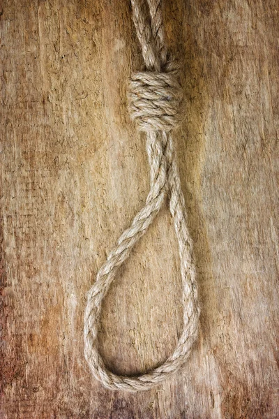 Seil mit Knoten — Stockfoto