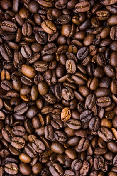 Antecedentes de grãos de café preto — Fotografia de Stock
